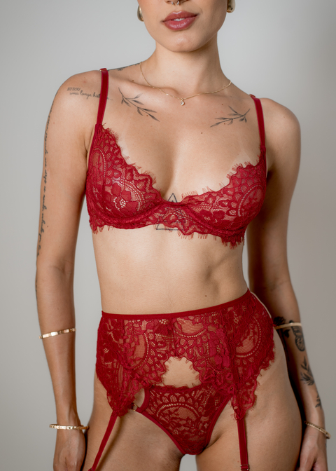 KIT AMELIE - VERMELHO - comprar online