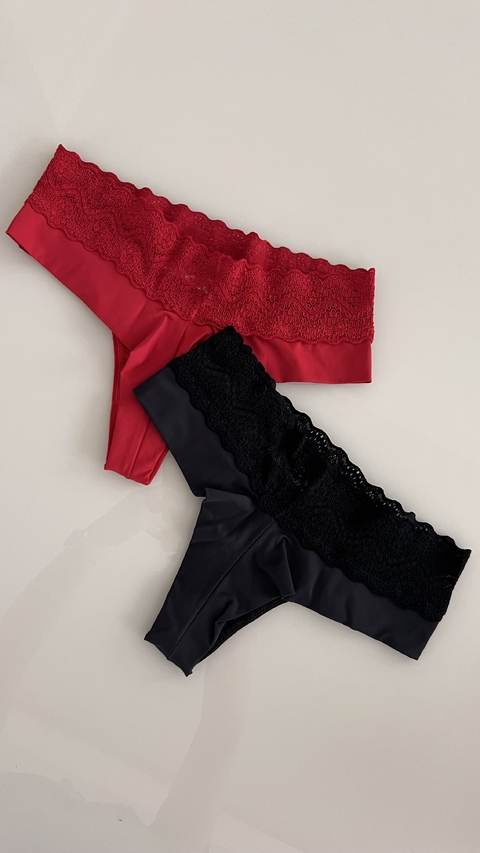 KIT CALCINHA FIO DUPLO - comprar online