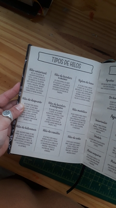 CUADERNO DE COSTURA PERSONALIZADO - Malu Cuadernos