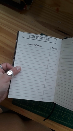 CUADERNO DE COSTURA PERSONALIZADO - comprar online