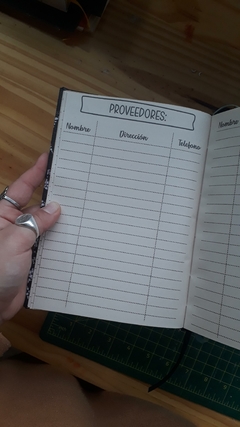 CUADERNO DE COSTURA PERSONALIZADO en internet