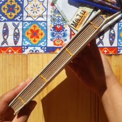 CUADERNO SOL Y LUNA - TINTE YERBA - comprar online