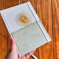 Cuaderno Sol de Mayo - Tinte de Yerba