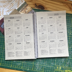 AGENDA ANILLADO 2025 - Tapa personalizada - Malu Cuadernos