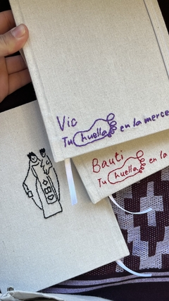 Cuaderno personalizado bordado - comprar online