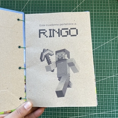 Cuaderno de caligrafía - Minecraft - comprar online