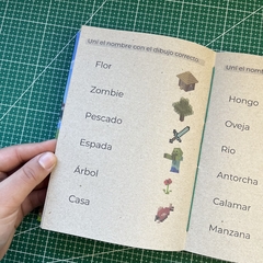 Imagen de Cuaderno de caligrafía - Minecraft
