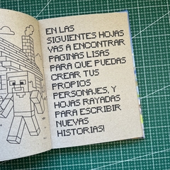 Cuaderno de caligrafía - Minecraft - Malu Cuadernos
