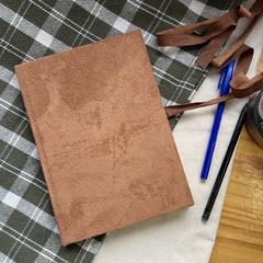 Cuaderno símil gamuza - A5