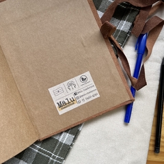 Cuaderno símil gamuza - A5 - comprar online