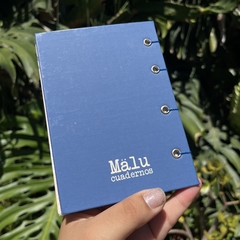 Cuaderno Florcitas azules - Copta A6 en internet