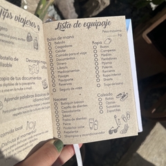 Cuaderno de viaje A6 - personalizado - Malu Cuadernos