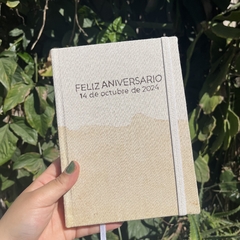 Cuaderno personalizado - Tinte de Cebolla