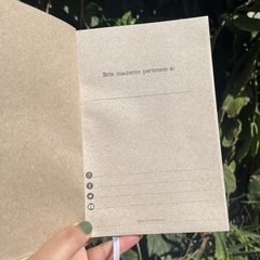 Cuaderno personalizado - Tinte de Cebolla - Malu Cuadernos