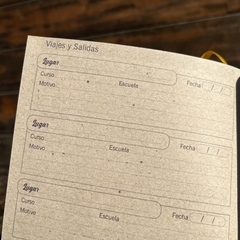 Agenda docente - Personalizada - tienda online