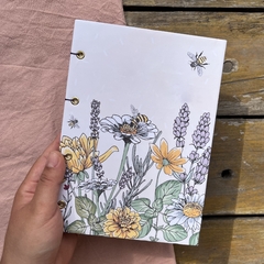 Cuaderno Lavanda y Abejas