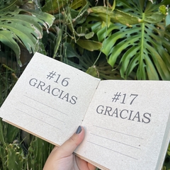 Cuaderno gratitud en internet