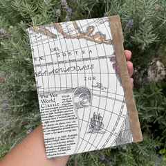 Imagen de Cuaderno Mapa Antiguo
