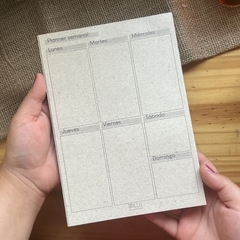 Organizador semanal A5