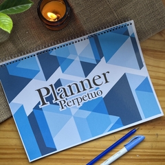 PLANNER PERPETUO AZUL