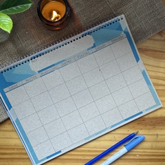 PLANNER PERPETUO AZUL - Malu Cuadernos