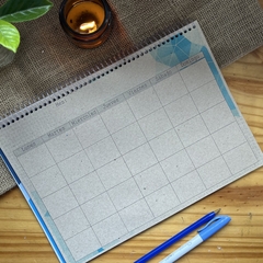 PLANNER PERPETUO AZUL en internet