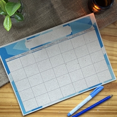 PLANNER PERPETUO ECONOMICO AZUL