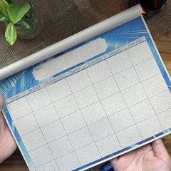 PLANNER PERPETUO ECONOMICO AZUL - Malu Cuadernos