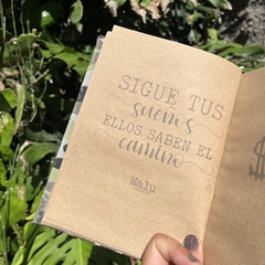 CUADERNO EMPRENDEDOR CAMUFLADO - Malu Cuadernos