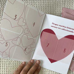 Álbum de figuritas San Valentín - Malu Cuadernos