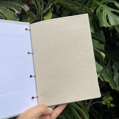 Cuaderno copta personalizado - Malu Cuadernos