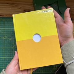 Amor amarillo - Cuaderno calado