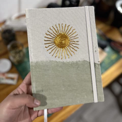 Cuaderno Sol de Mayo - Tinte de Yerba - comprar online