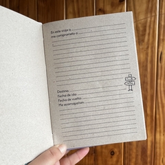 Cuaderno de viajes - personalizado - comprar online