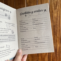 Cuaderno de viajes - personalizado - Malu Cuadernos