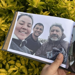 Fotolibro pintado a mano - Dia del Padre - Malu Cuadernos