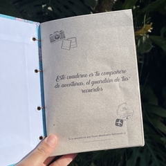 Cuaderno de viajes - Mapa mundi - Malu Cuadernos