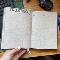 AGENDA PERPETUA - INTERIOR FLORES - PERSONALIZADA en internet