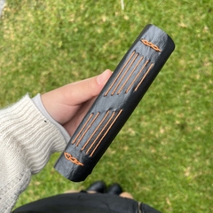Bitácora A6 negra - hojas lisas - tienda online