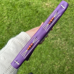 Imagen de BITÁCORA VIOLETA CON MOSTACILLAS - Rayada