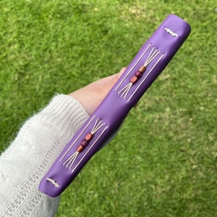 BITÁCORA VIOLETA CON MOSTACILLAS - tienda online
