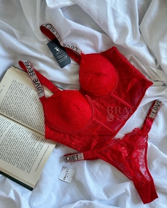 conjunto corset strass - comprar online