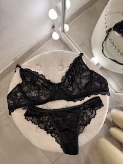 conjunto encaje vedetina - BRAGA´S 