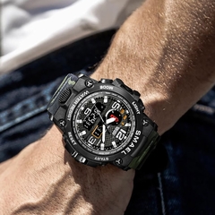 RELÓGIO MILITAR SMAEL 1545 ORIGINAL À PROVA D'ÁGUA 50M - comprar online