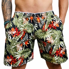 KIT 3 SHORT MASCULINO ESTAMPADO MAURICINHO TACTEL - comprar online