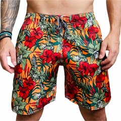 KIT 3 SHORT MASCULINO ESTAMPADO MAURICINHO TACTEL - comprar online