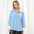 CAMISA OVERSIZE RAYADA talles 5 al 14