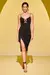 VESTIDO MIDI COM TOMAS CHARRY PRETO P na internet