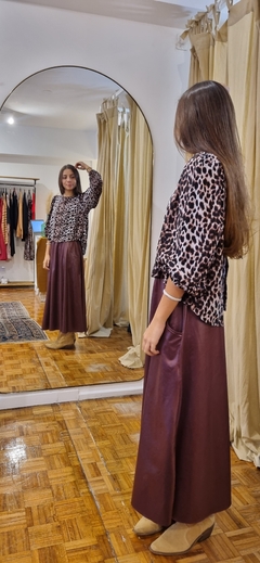 Blusa trinidad Leopardo en internet