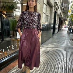 Blusa trinidad Leopardo - comprar online